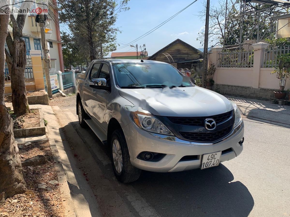 Mazda BT 50 4x2 AT 2016 - Bán Mazda BT 50 4x2 AT sản xuất 2016, màu bạc, nhập khẩu nguyên chiếc 