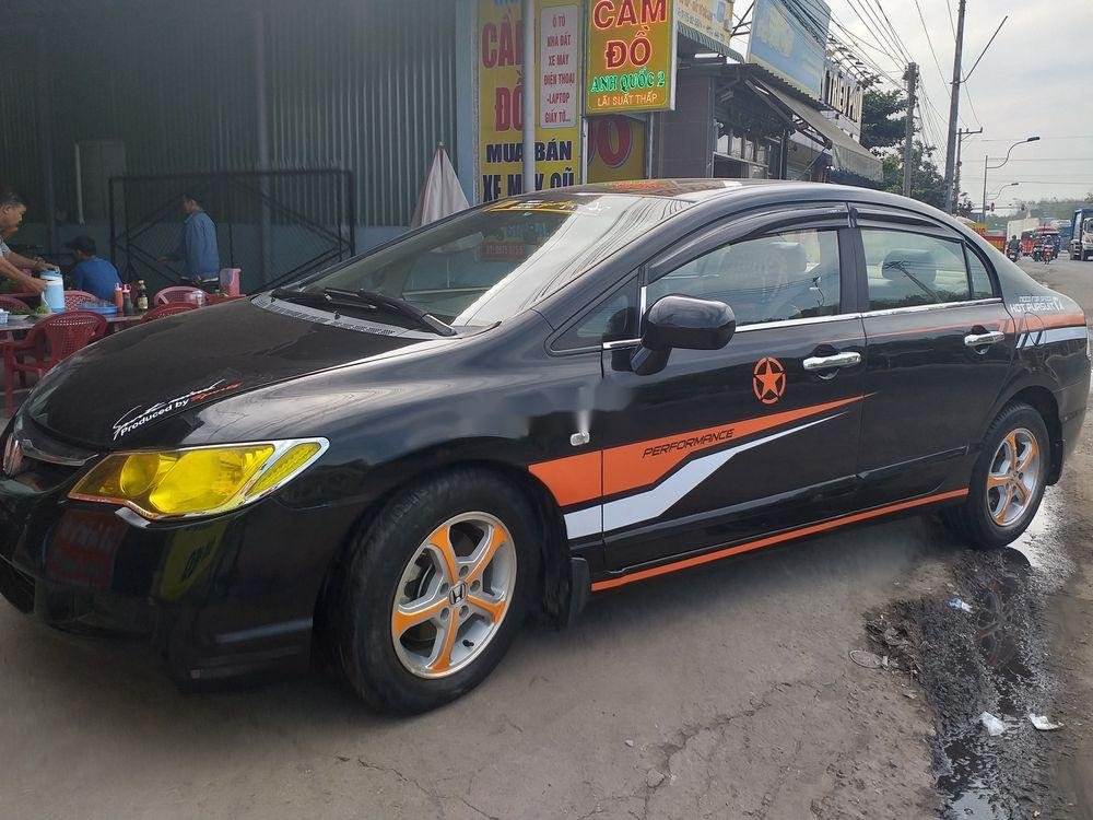 Honda Civic 2007 - Bán Honda Civic năm 2007, màu đen