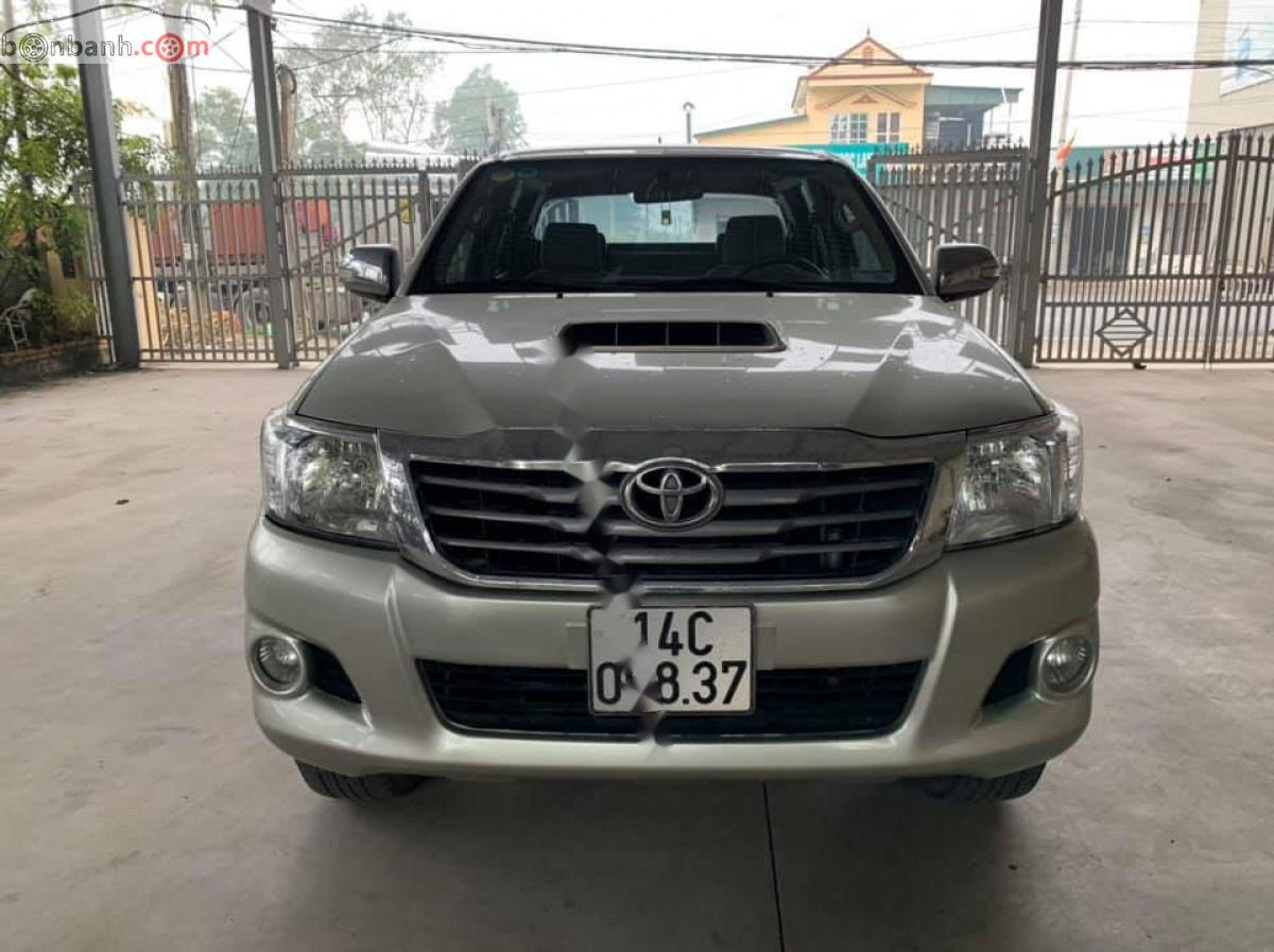 Toyota Hilux 2012 - Bán Toyota Hilux 4x4 MT sản xuất năm 2012, màu bạc, nhập khẩu còn mới giá cạnh tranh