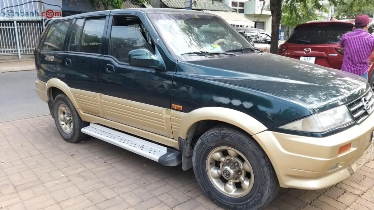 Ssangyong Musso 2.8 mt 1998 - Bán Ssangyong Musso 2.8 MT 1998, màu xanh lam, nhập khẩu