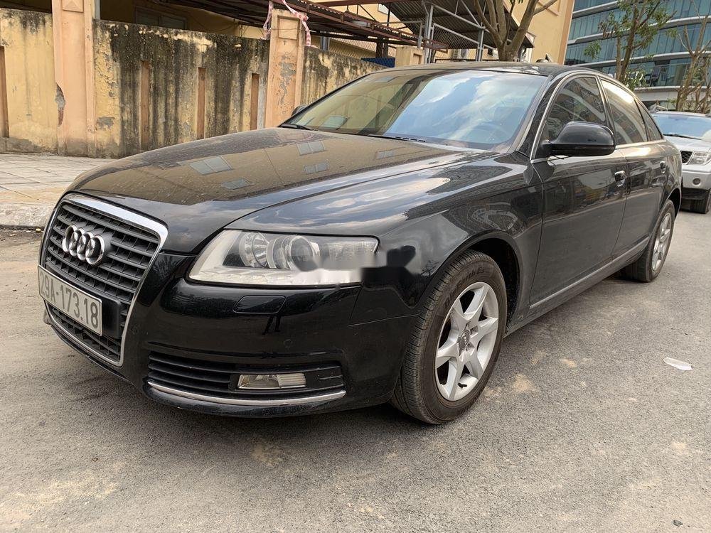 Audi A6 2010 - Cần bán gấp Audi A6 đời 2010, màu đen, xe nhập