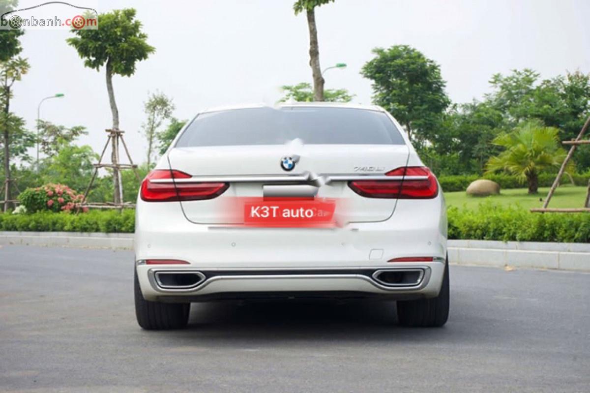 BMW 7 Series 740Li 2016 - Cần bán gấp BMW 7 Series 740 năm sản xuất 2016, màu trắng, nhập khẩu