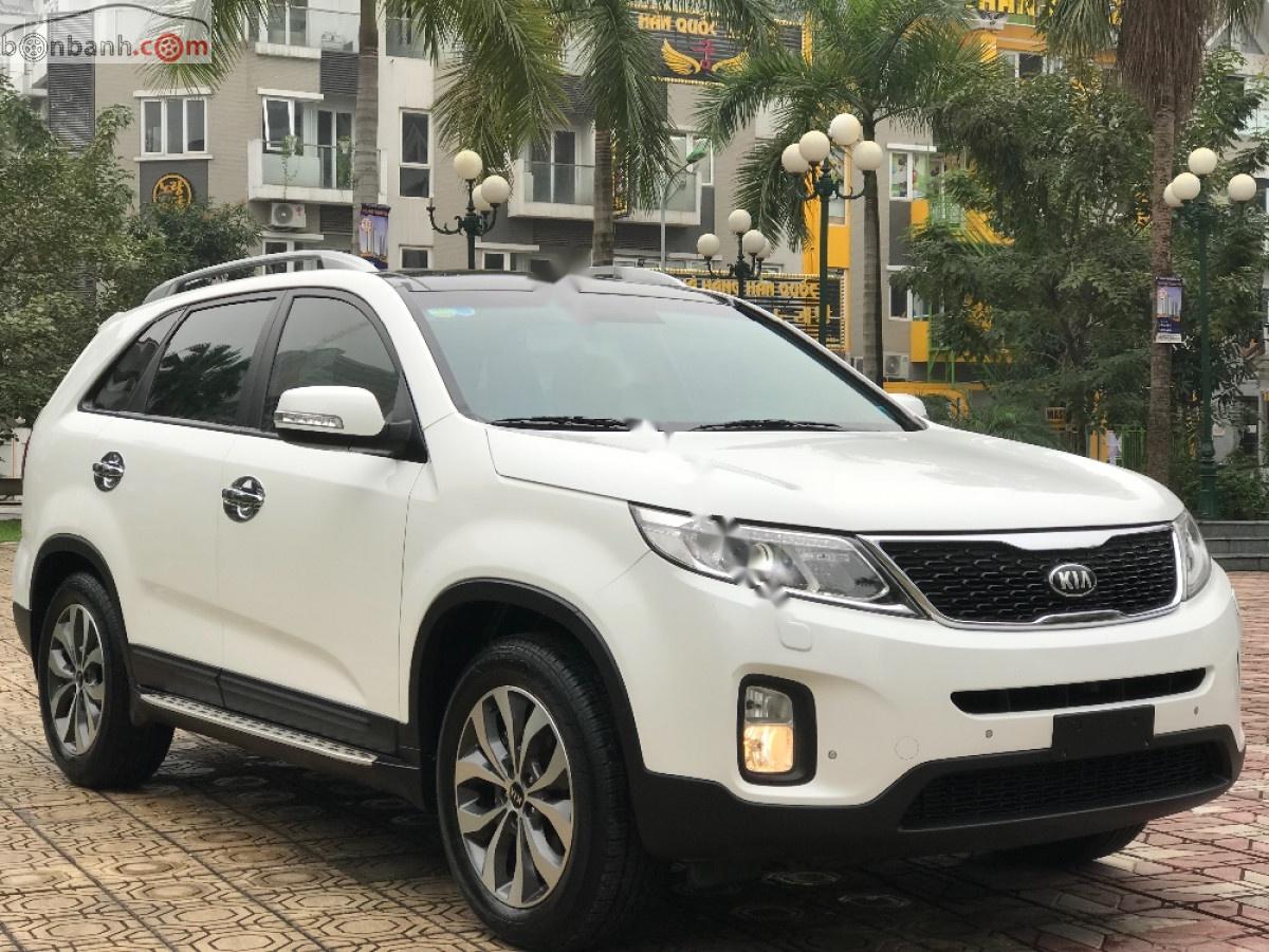 Kia Sorento 2.2 AT 2016 - Bán xe Kia Sorento 2.2 AT năm sản xuất 2016, màu trắng