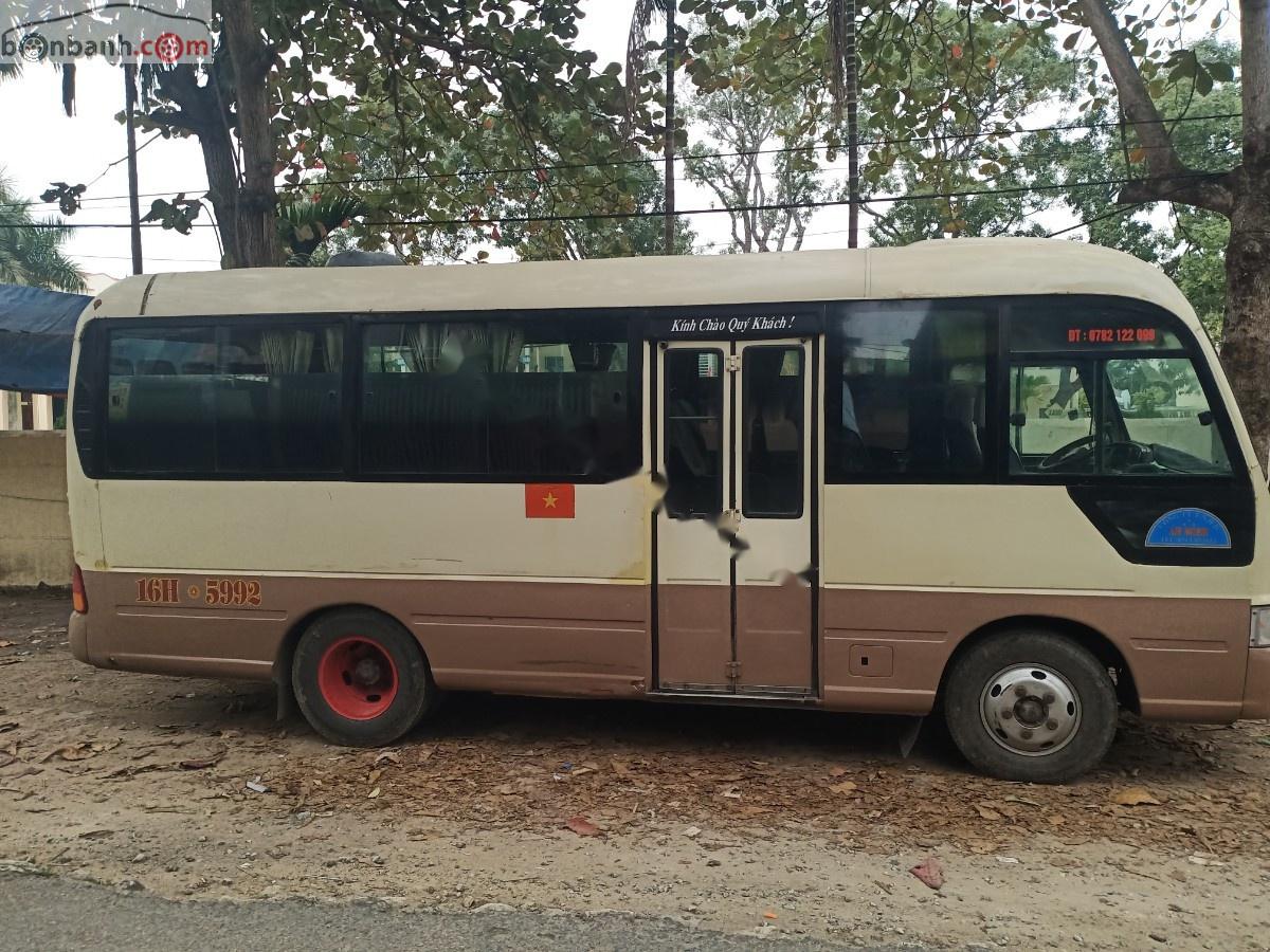 Hyundai County 2000 - Cần bán Hyundai County đời 2000, màu vàng, nhập khẩu, 80tr