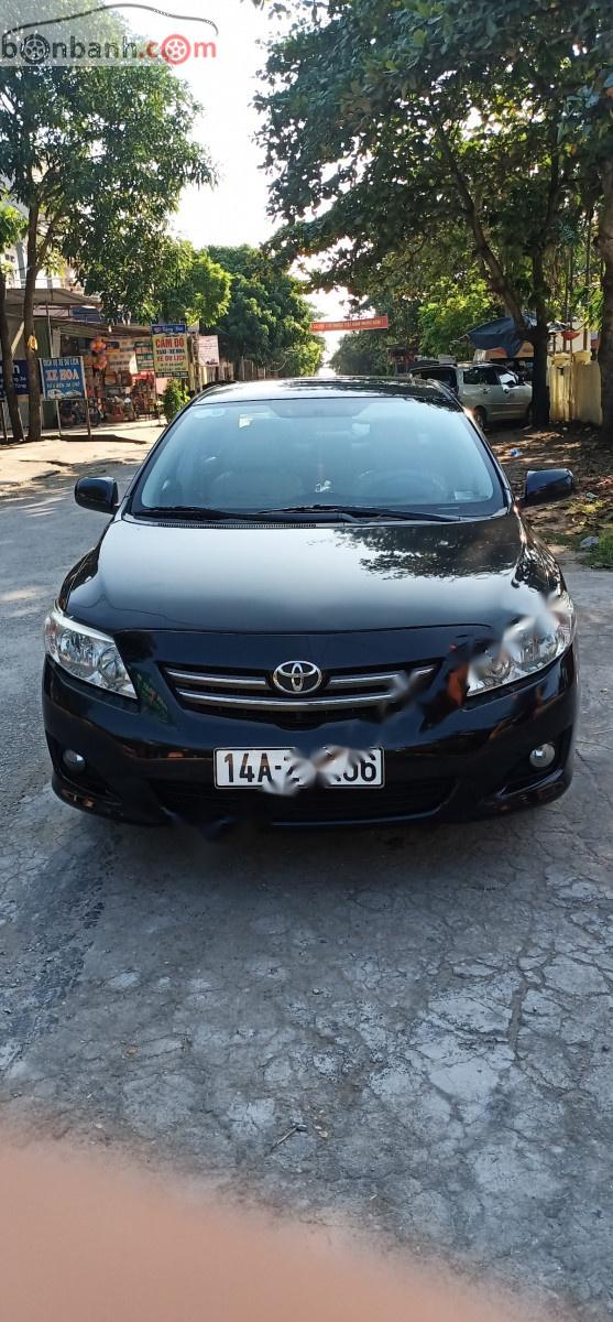 Toyota Corolla 2008 - Cần bán lại xe Toyota Corolla GLi 1.8 AT năm sản xuất 2008, màu đen, xe nhập, giá chỉ 390 triệu