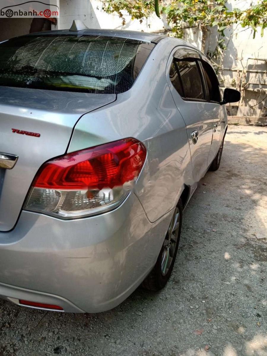 Mitsubishi Attrage 2014 - Bán ô tô Mitsubishi Attrage năm sản xuất 2014, màu bạc