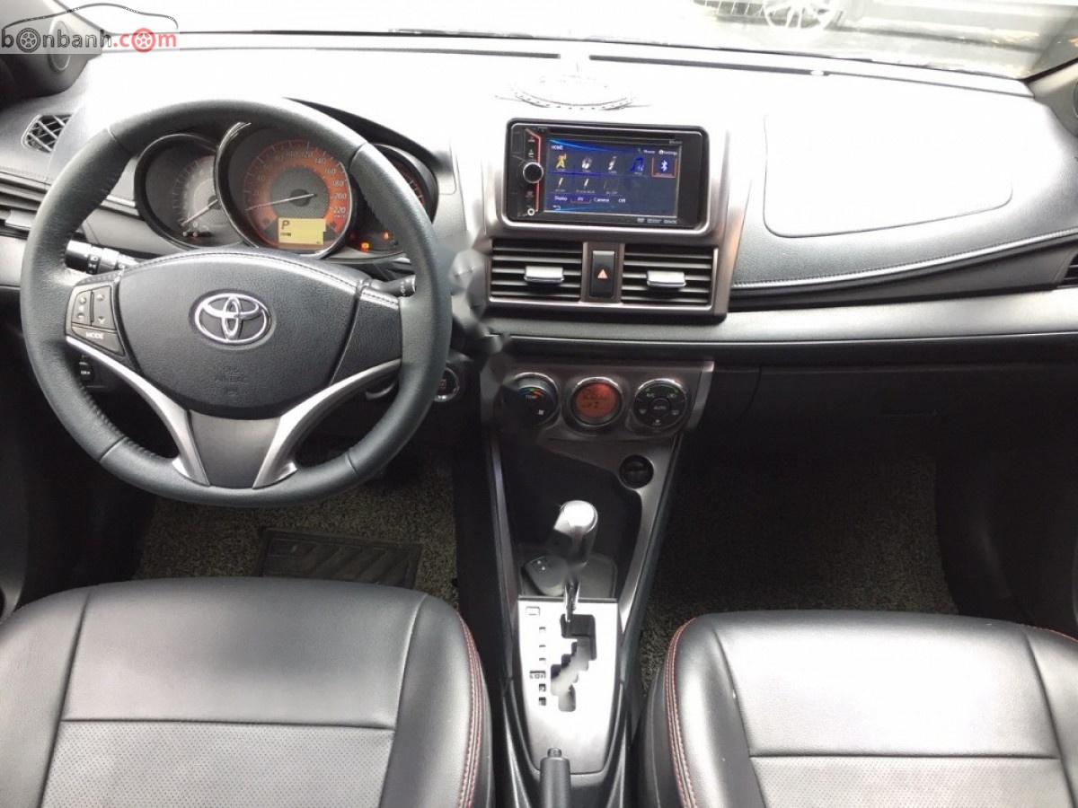 Toyota Yaris 1.3G 2015 - Cần bán xe Toyota Yaris 1.3G 2015, màu trắng, nhập khẩu chính chủ, giá 499tr