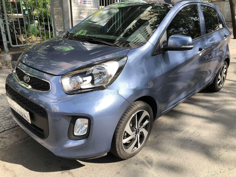 Kia Morning 2019 - Cần bán gấp Kia Morning đời 2019, màu xanh lam chính chủ, giá chỉ 370 triệu