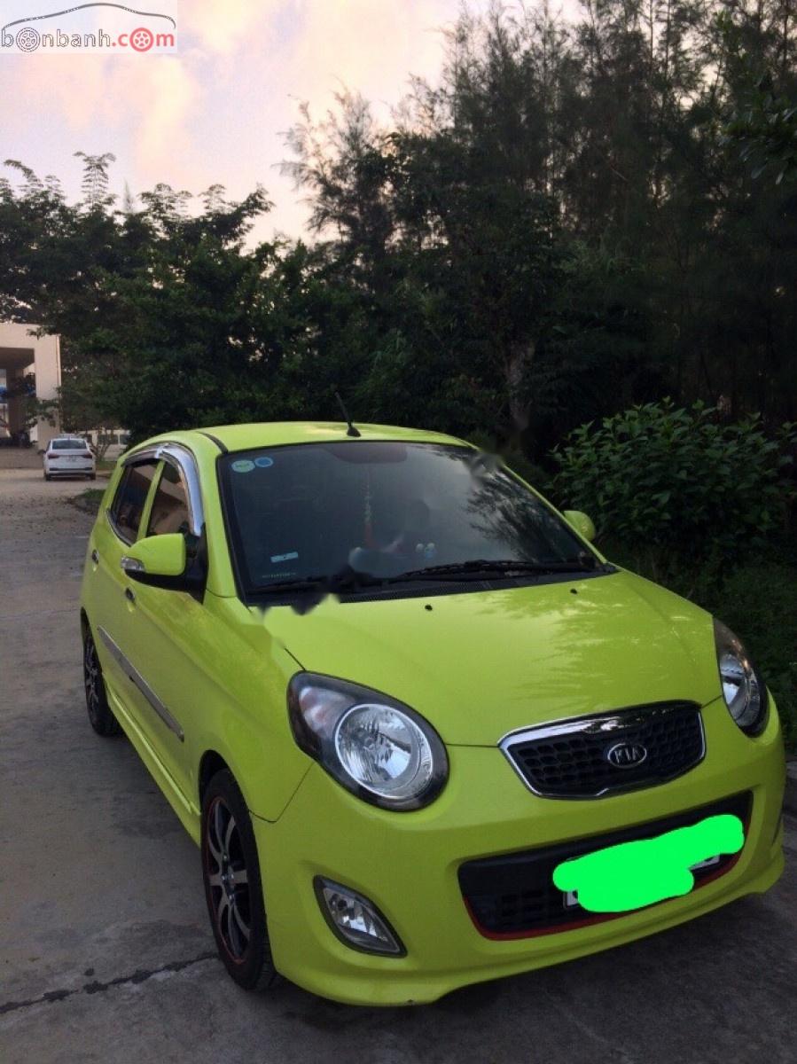 Kia Morning 2010 - Cần bán xe Kia Morning đời 2010, màu xanh lục số sàn