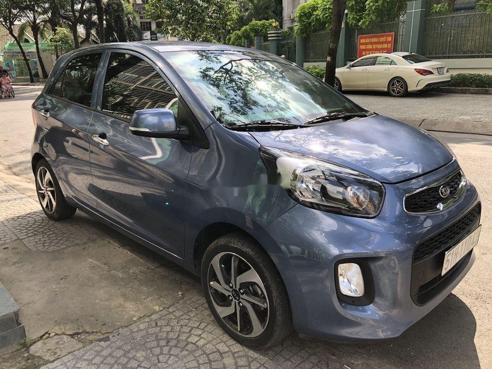 Kia Morning 2019 - Cần bán gấp Kia Morning đời 2019, màu xanh lam chính chủ, giá chỉ 370 triệu