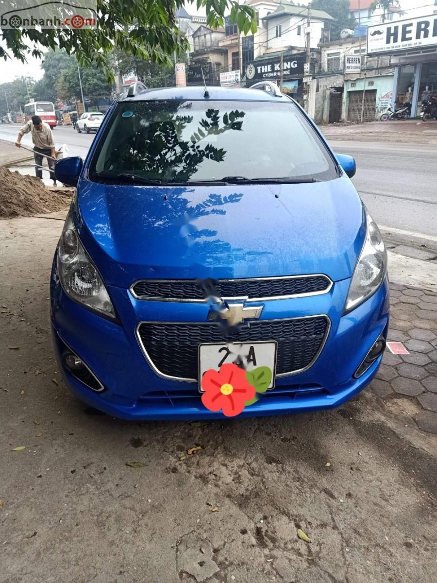 Chevrolet Spark 2013 - Bán Chevrolet Spark LTZ đời 2013, màu xanh lam giá cạnh tranh