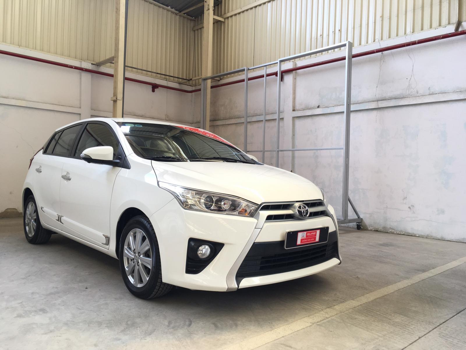 Toyota Yaris G 2016 - Bán ô tô Toyota Yaris G đời 2016, màu trắng, nhập khẩu, giá chỉ 600 triệu