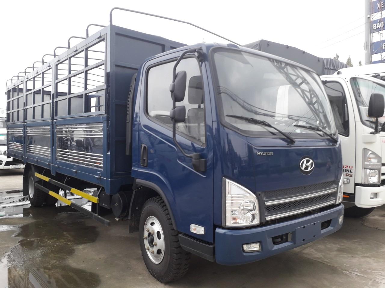 Howo La Dalat 2017 - Faw máy Hyundai 7.3 tấn thùng dài 6m3