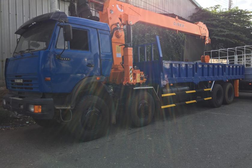 CMC VB750 2016 - Kamaz gắn cẩu Dinex