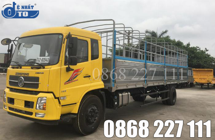 Xe tải 5 tấn - dưới 10 tấn 2019 - Xe tải Dongfeng B180 thùng 9.5m khung mui