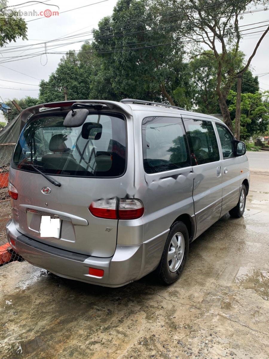 Hyundai Starex 2.5 MT 2007 - Bán Hyundai Starex GRX năm 2007, màu bạc, nhập khẩu Hàn Quốc 