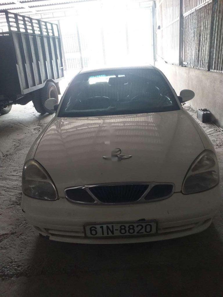 Daewoo Nubira   2003 - Bán gấp Daewoo Nubira đời 2003, màu trắng, giá chỉ 82 triệu