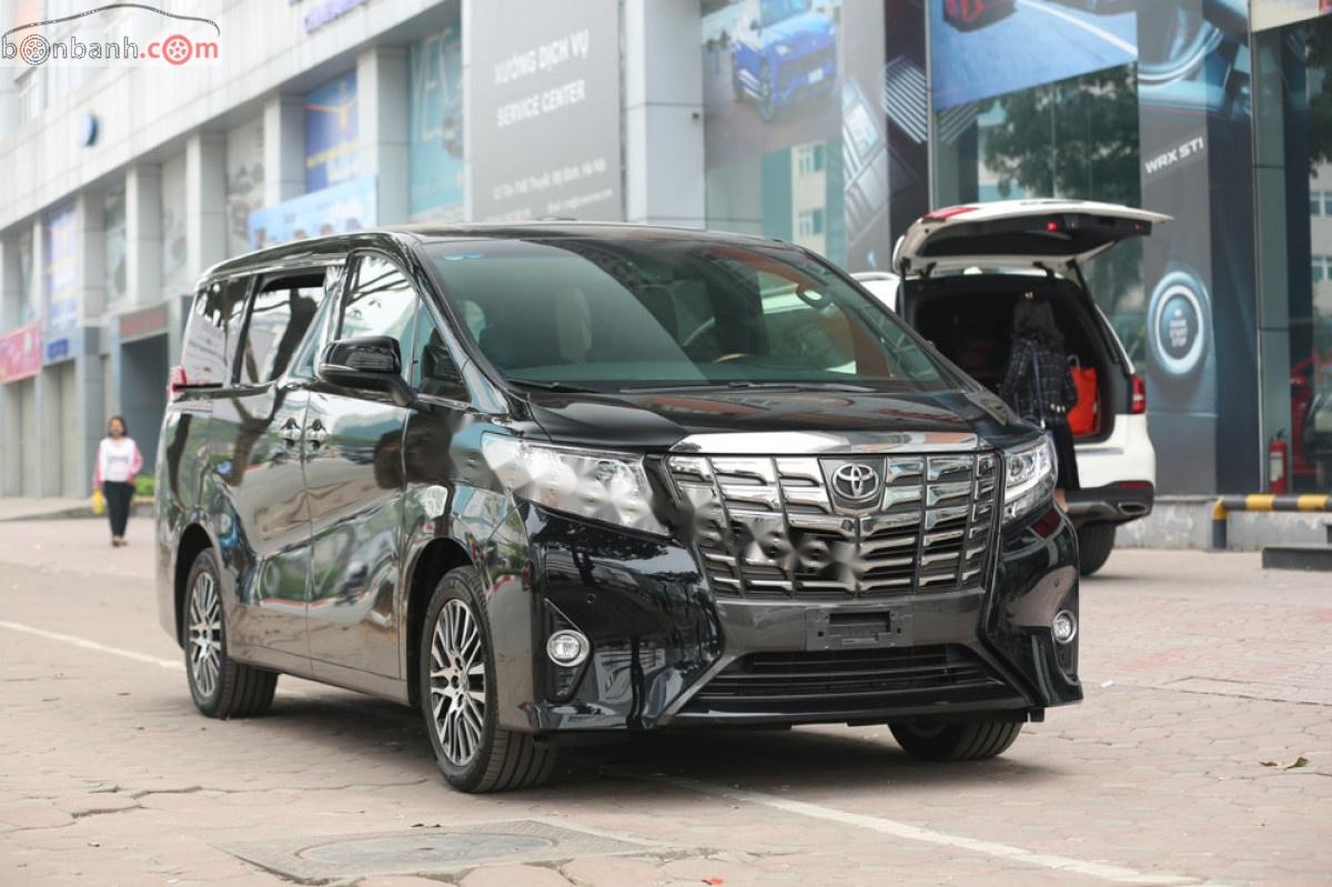 Toyota Alphard 2015 - Bán Toyota Alphard sản xuất 2015, màu đen, nhập khẩu số tự động