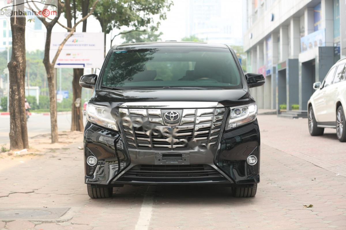 Toyota Alphard 2015 - Bán Toyota Alphard sản xuất 2015, màu đen, nhập khẩu số tự động