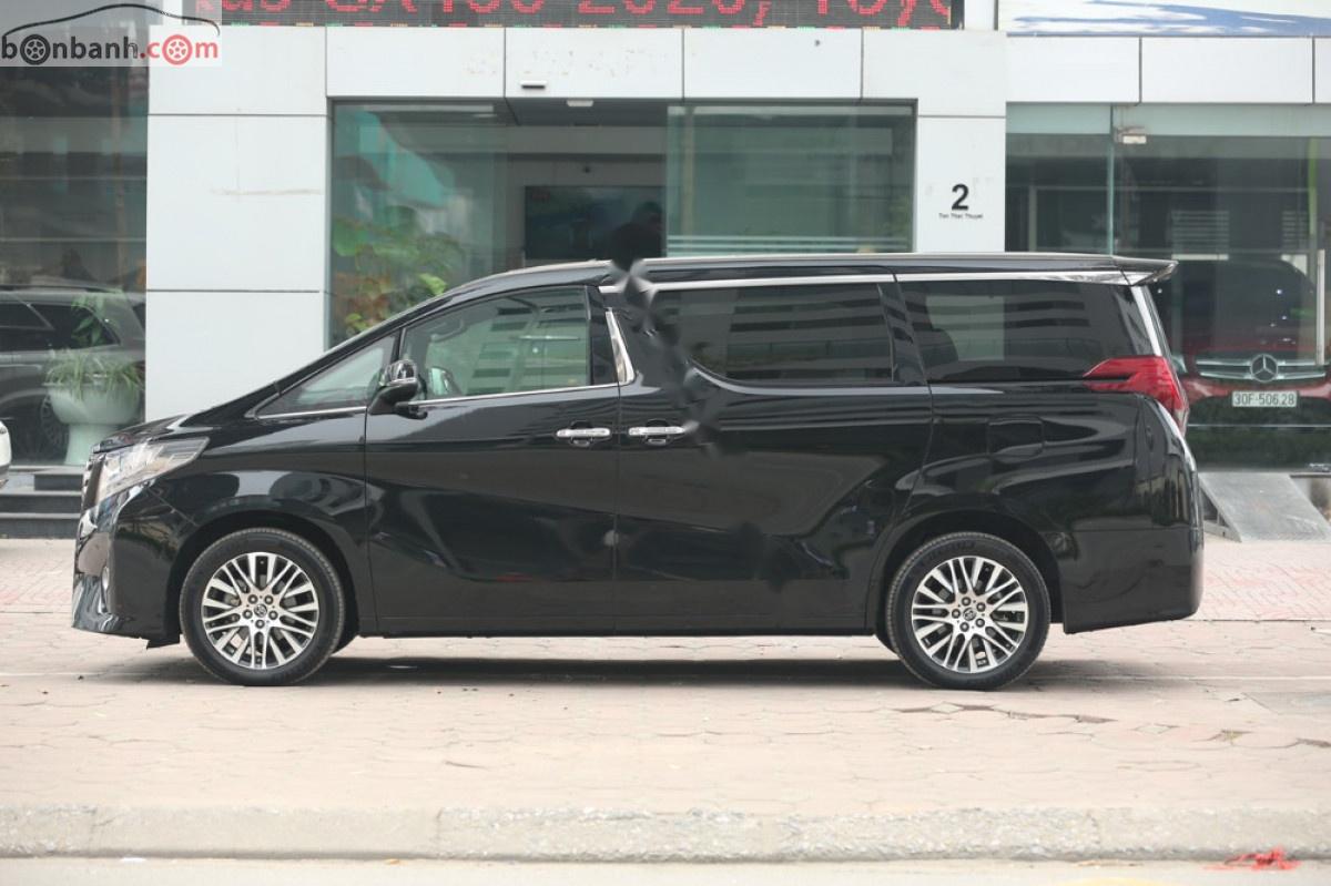 Toyota Alphard 2015 - Bán Toyota Alphard sản xuất 2015, màu đen, nhập khẩu số tự động