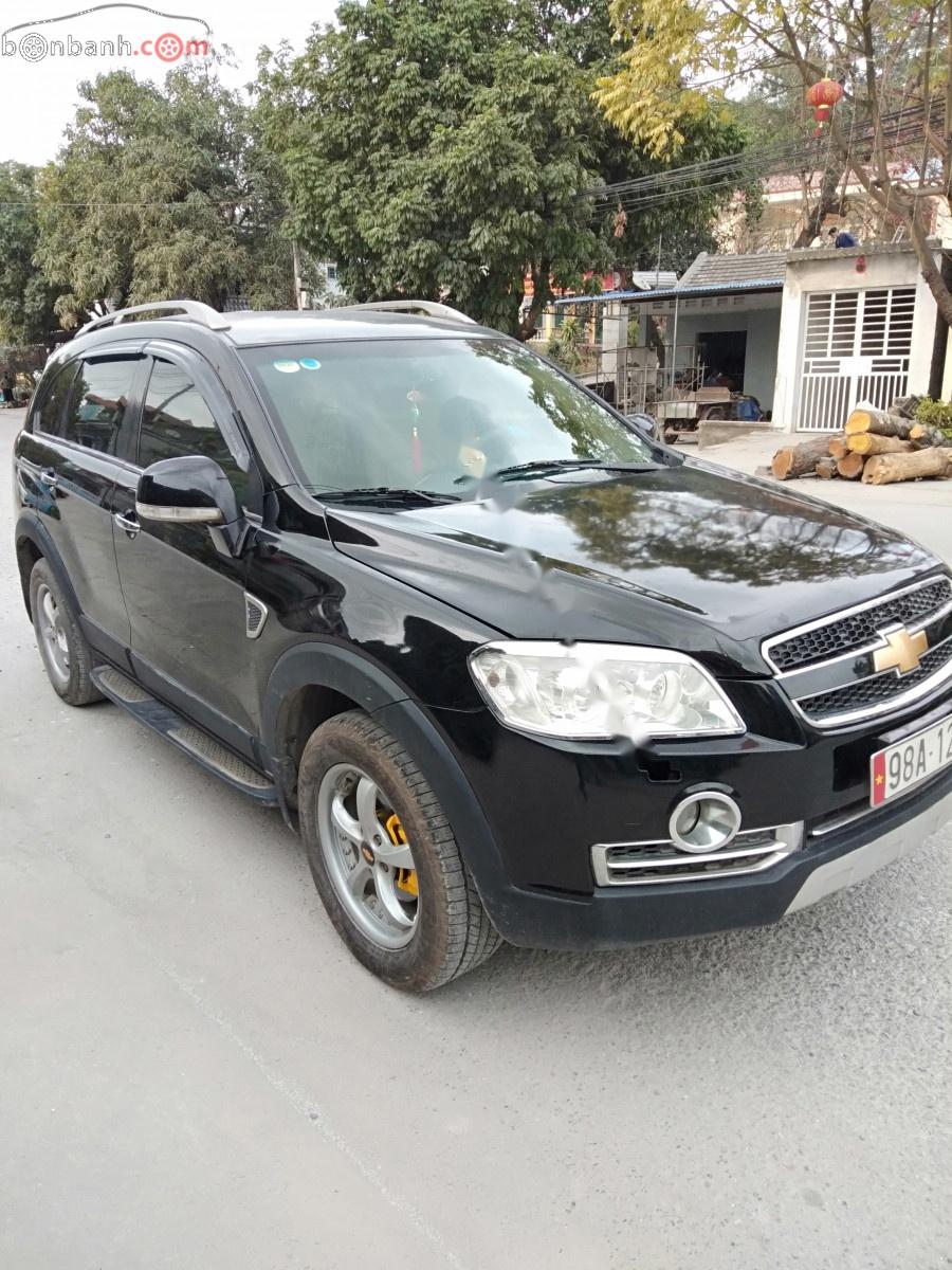 Chevrolet Captiva 2007 - Bán Chevrolet Captiva năm 2007, màu đen giá cạnh tranh