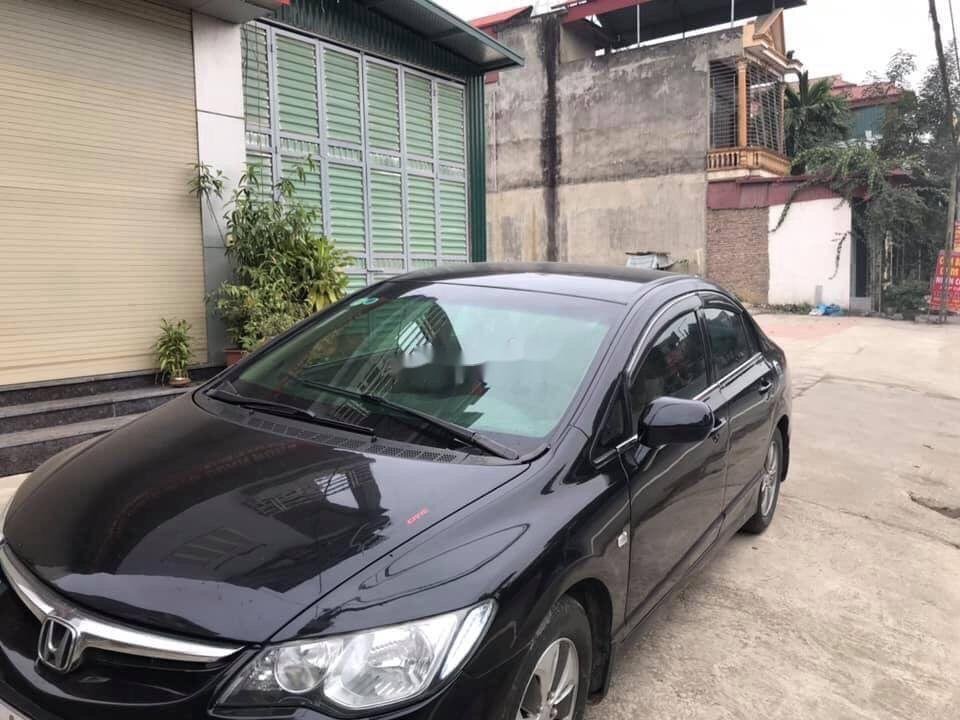 Honda Civic 2007 - Bán Honda Civic năm sản xuất 2007, màu đen đẹp như mới, giá 245tr