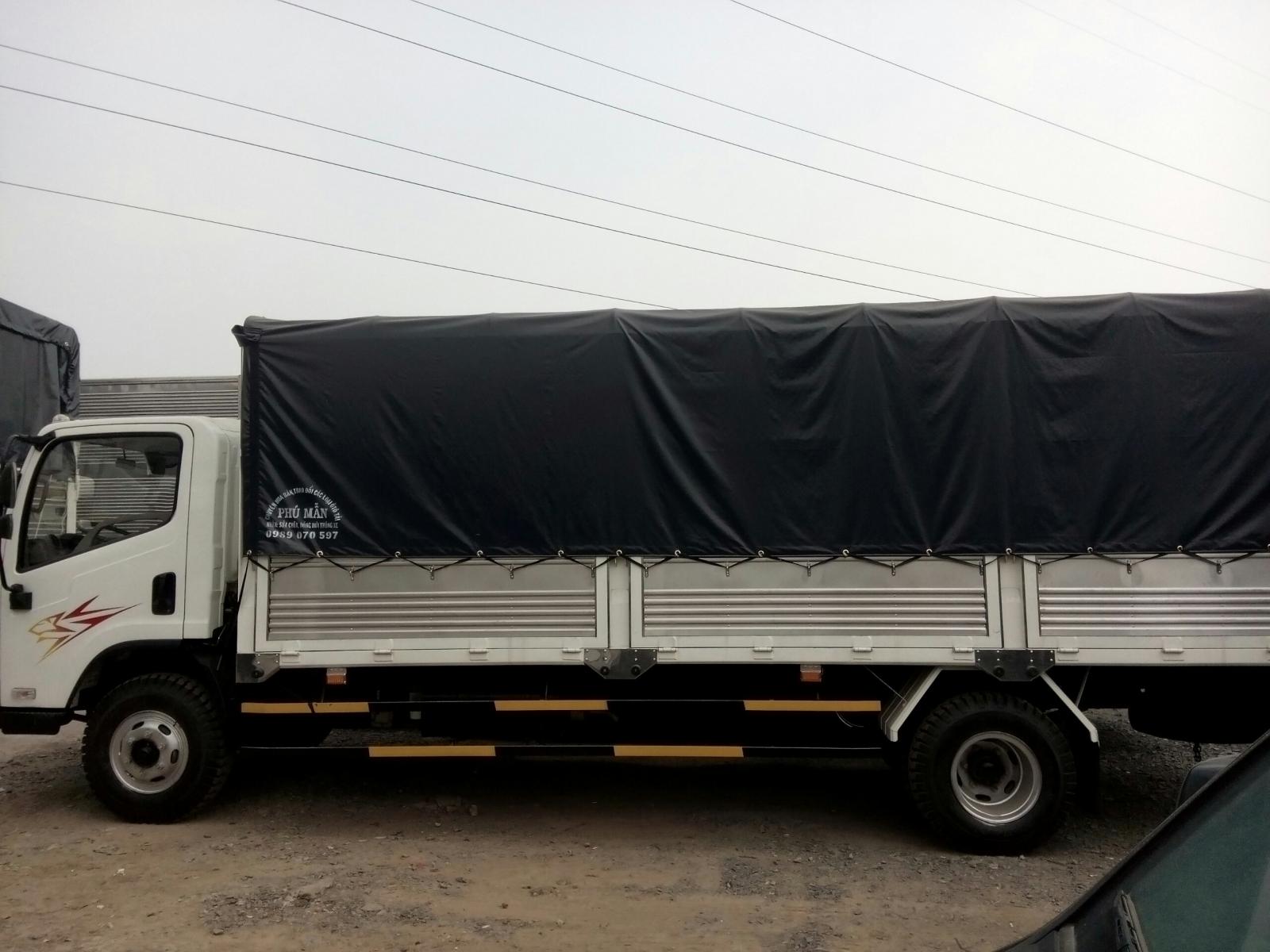 Xe tải 5 tấn - dưới 10 tấn 2017 - Bán xe tải Dongfeng B180 đời 2017, màu trắng
