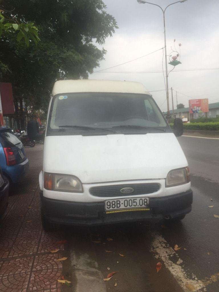 Ford Transit   2002 - Bán xe cũ Ford Transit đời 2002, màu trắng