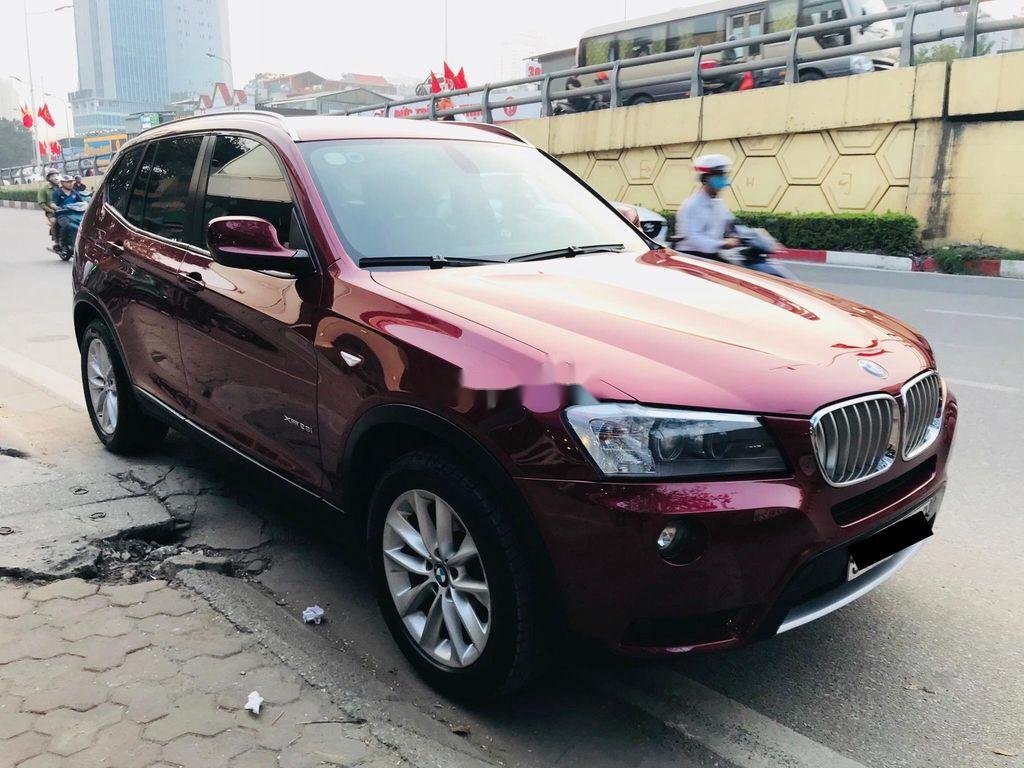 BMW X3 2012 - Cần bán lại xe BMW X3 3.0L Xdrive28i đời 2012, màu đỏ, xe nhập