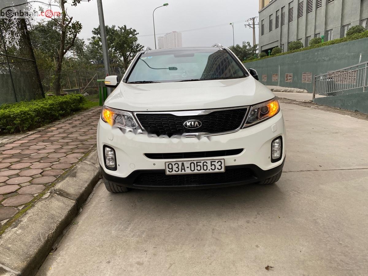 Kia Sorento GATH 2015 - Cần bán Kia Sorento GATH năm 2015, màu trắng