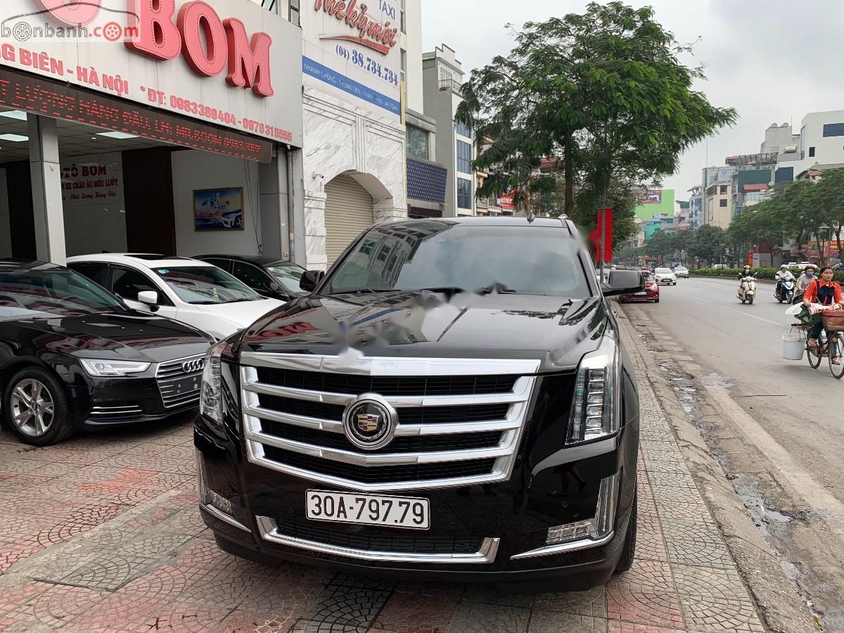 Cadillac Escalade 2014 - Cần bán gấp Cadillac Escalade sản xuất 2014, màu đen, nhập khẩu nguyên chiếc