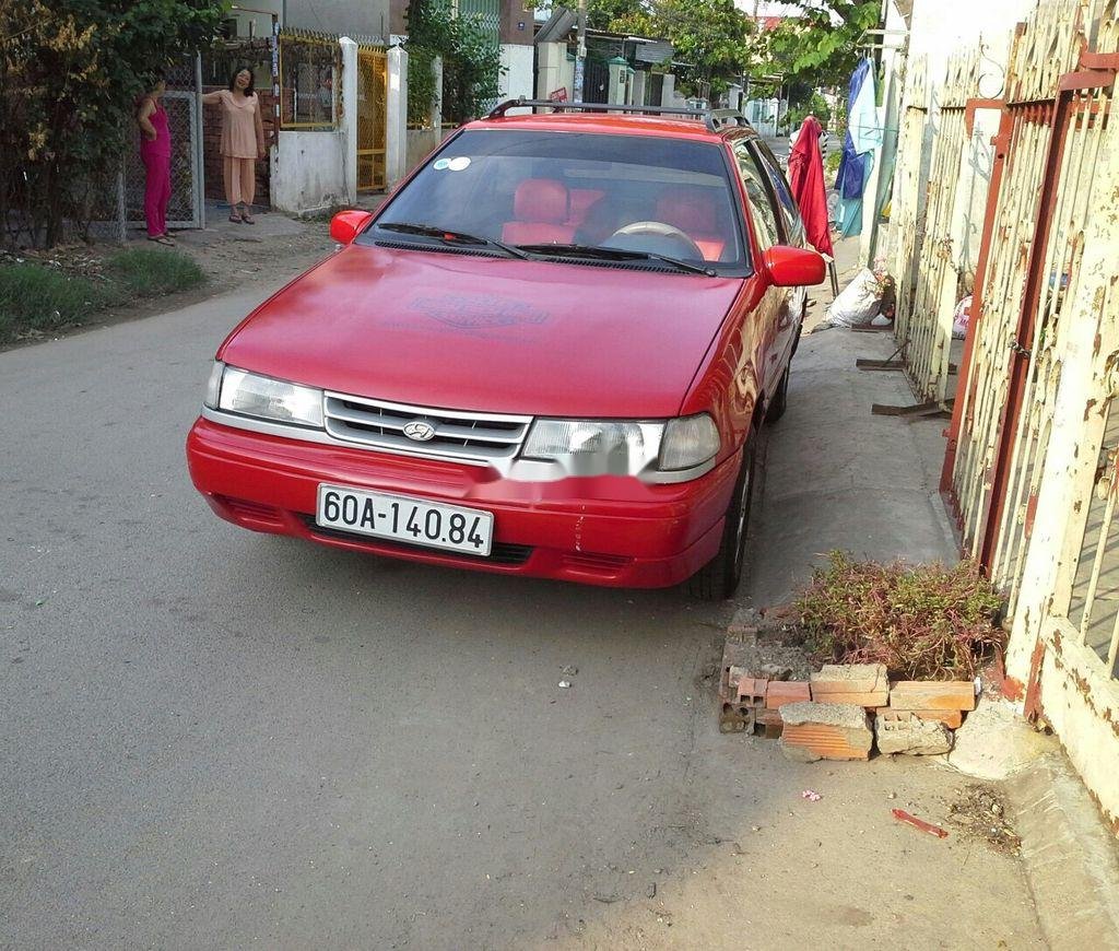 Hyundai Excel   1994 - Bán Hyundai Excel sản xuất năm 1994, màu đỏ, 2 cửa