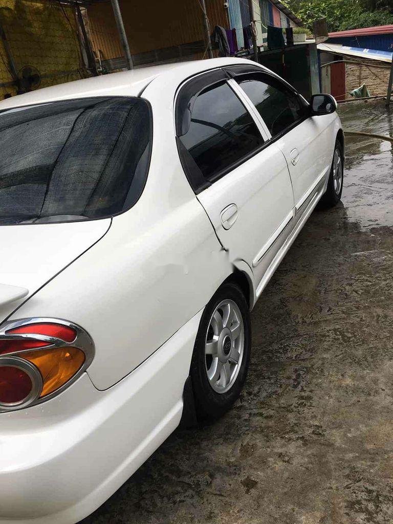 Kia Spectra 2003 - Cần bán lại xe Kia Spectra sản xuất năm 2003, màu trắng, nhập khẩu