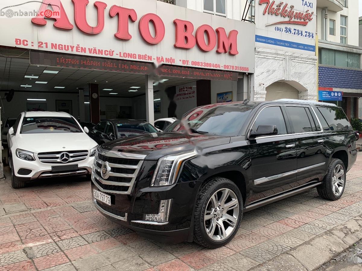 Cadillac Escalade 2014 - Cần bán gấp Cadillac Escalade sản xuất 2014, màu đen, nhập khẩu nguyên chiếc