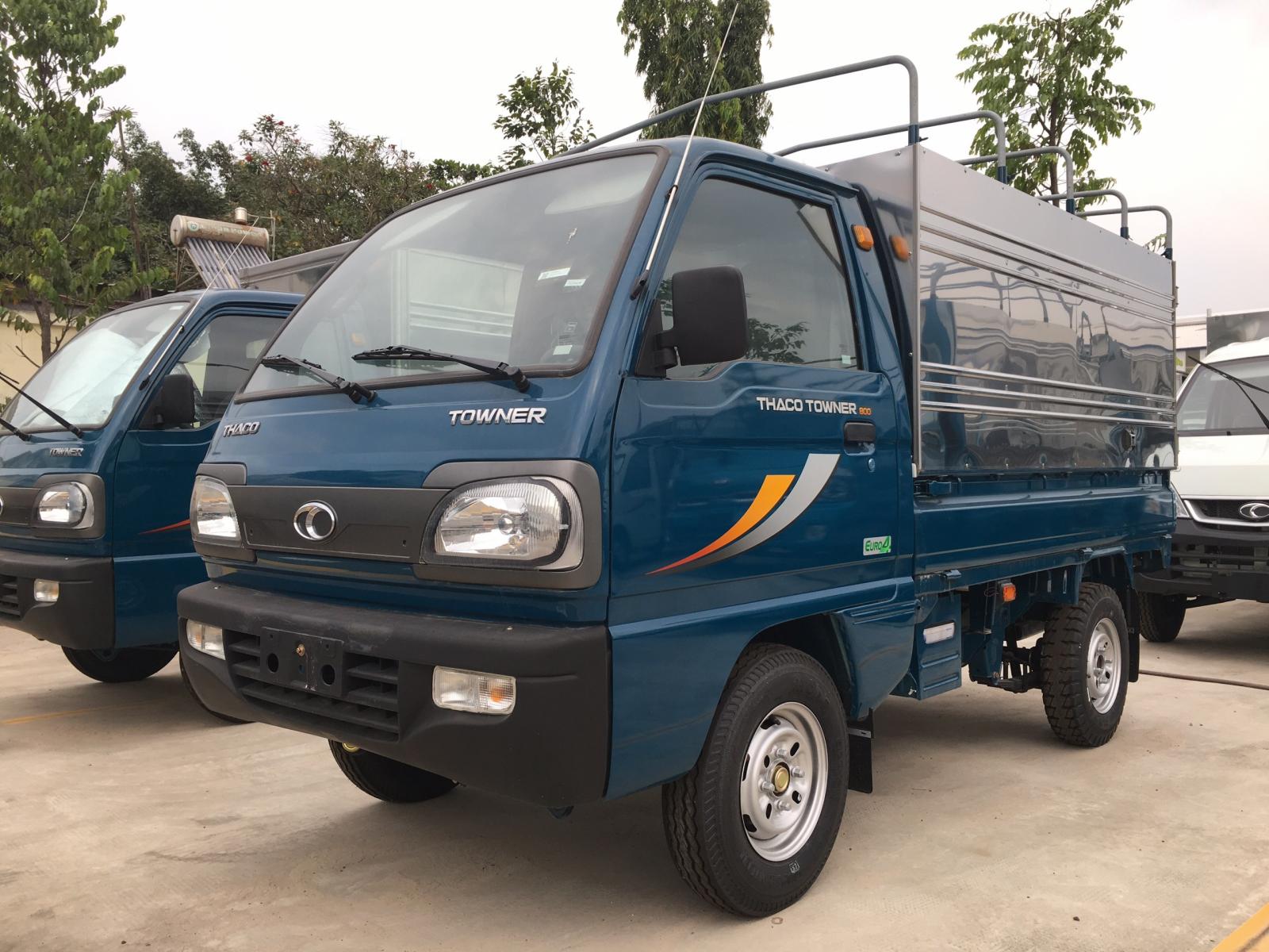 Thaco TOWNER 800KG 2020 - Bán xe tải Thaco Towner 800KG đời 2020, màu xanh lam, nhập khẩu chính hãng, giá tốt nhất