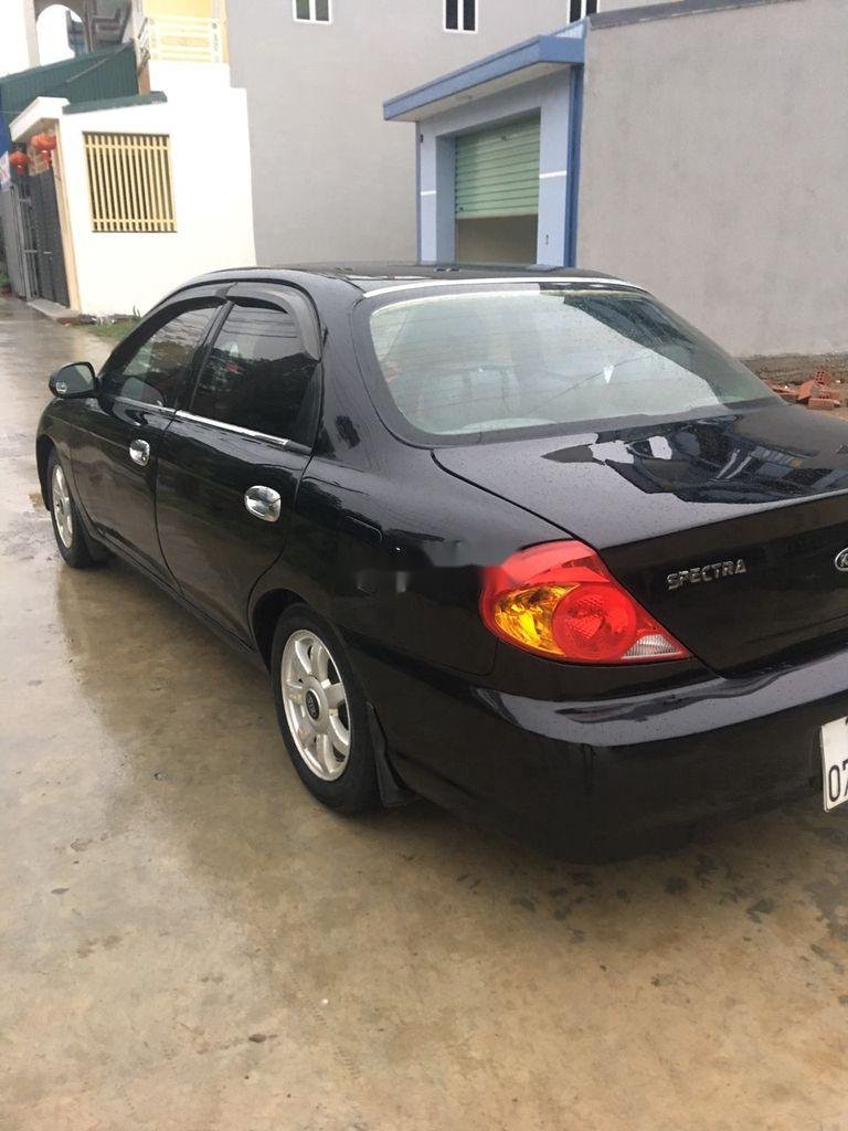 Kia Spectra 2005 - Bán Kia Spectra đời 2005, màu đen