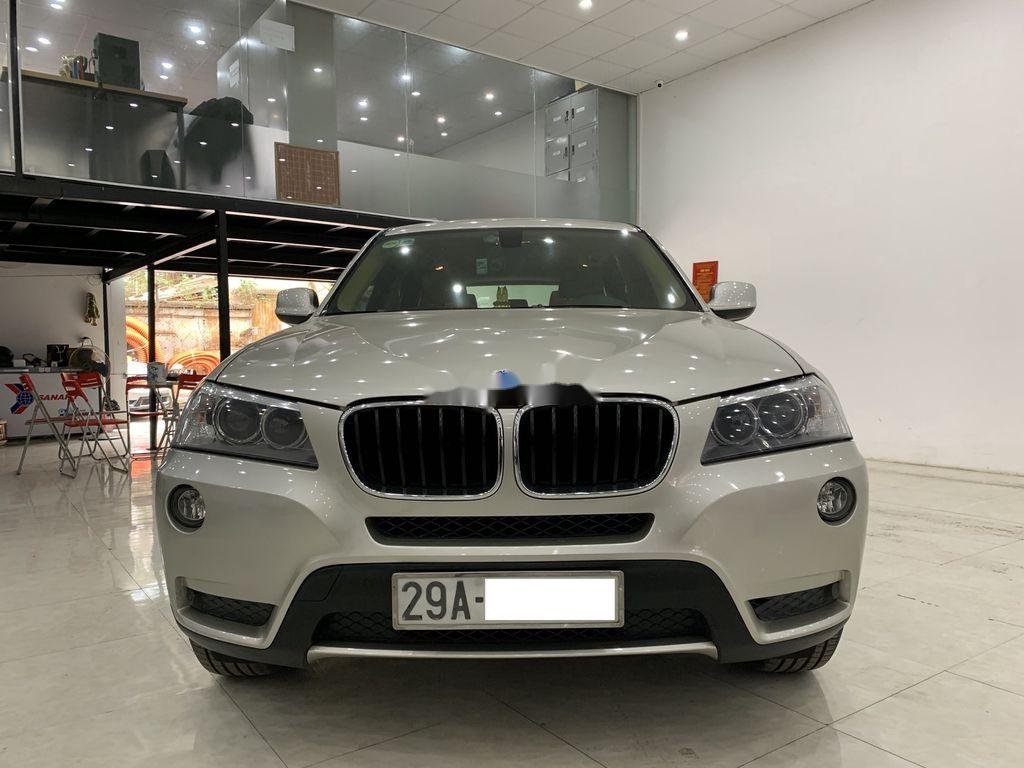 BMW X3   2012 - Bán BMW X3 năm 2012, màu bạc, xe nhập còn mới 