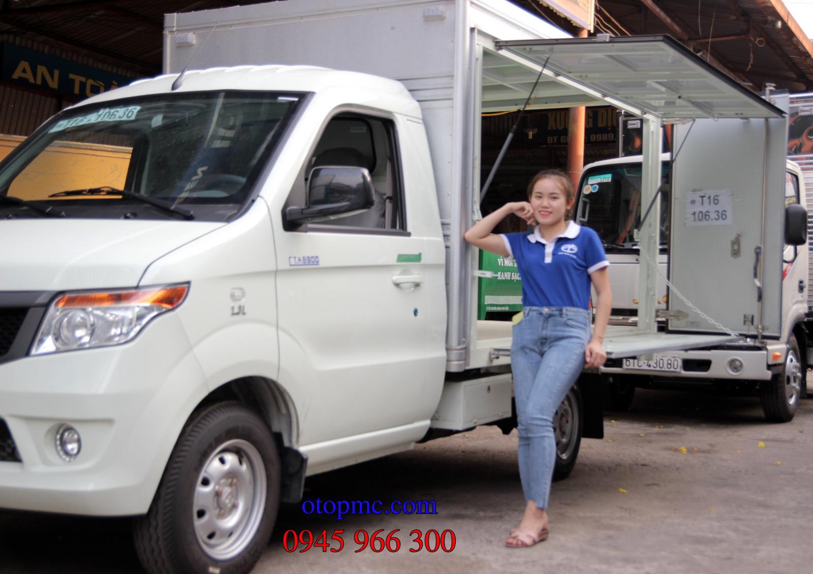 Xe tải 500kg - dưới 1 tấn 2019 - Xe tải Kenbo thùng kín cánh dơi, hàng siêu đẹp, giá rẻ bất ngờ