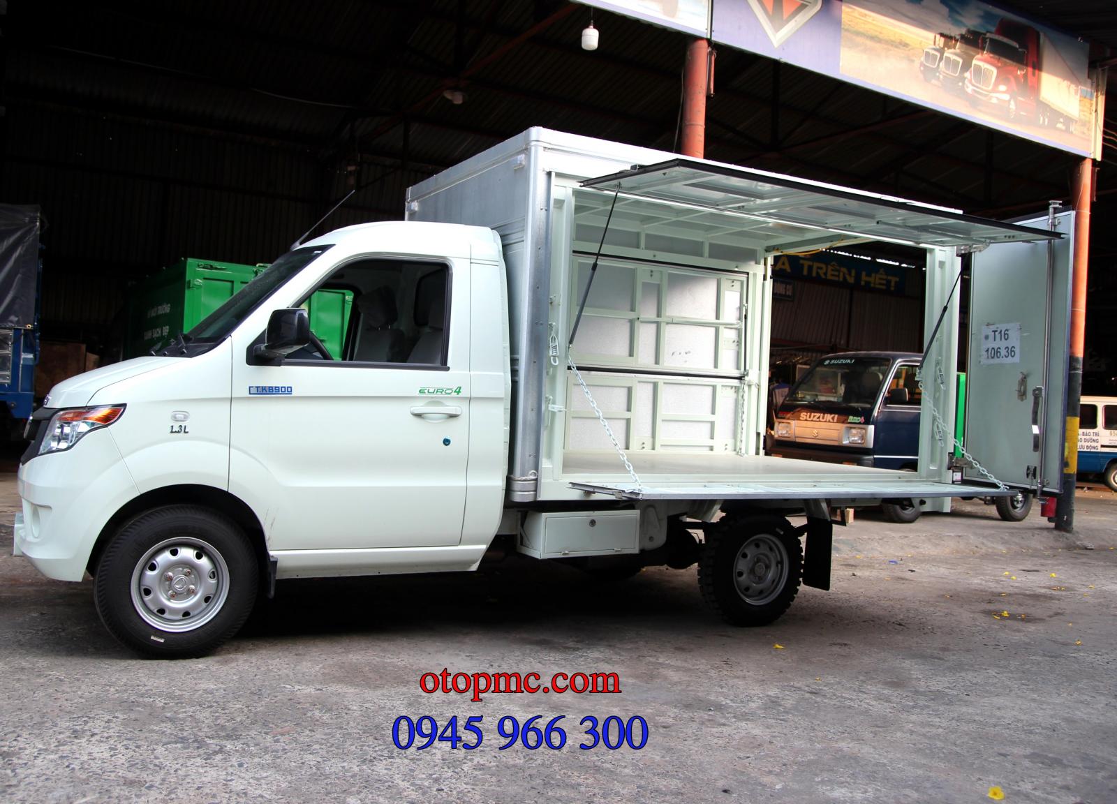 Xe tải 500kg - dưới 1 tấn 2019 - Xe tải Kenbo thùng kín cánh dơi, hàng siêu đẹp, giá rẻ bất ngờ