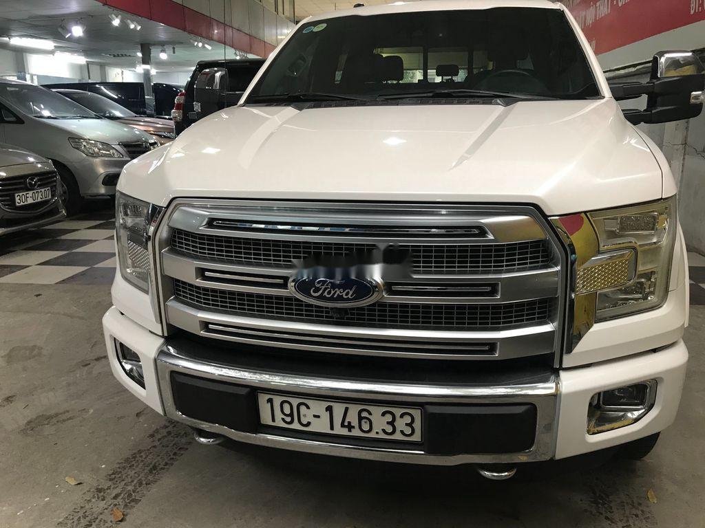 Ford F 150 2015 - Cần bán xe Ford F 150 năm sản xuất 2015, màu trắng, nhập khẩu