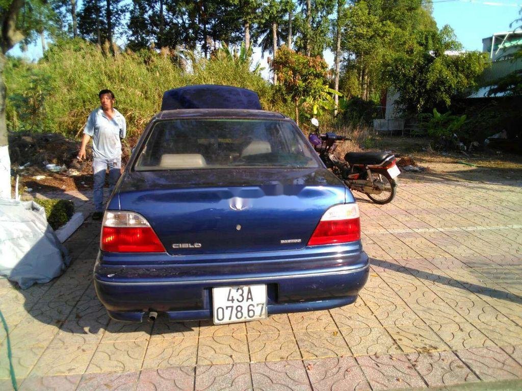 Daewoo Cielo   1996 - Cần bán Daewoo Cielo năm 1996, màu xanh lam, nhập khẩu nguyên chiếc