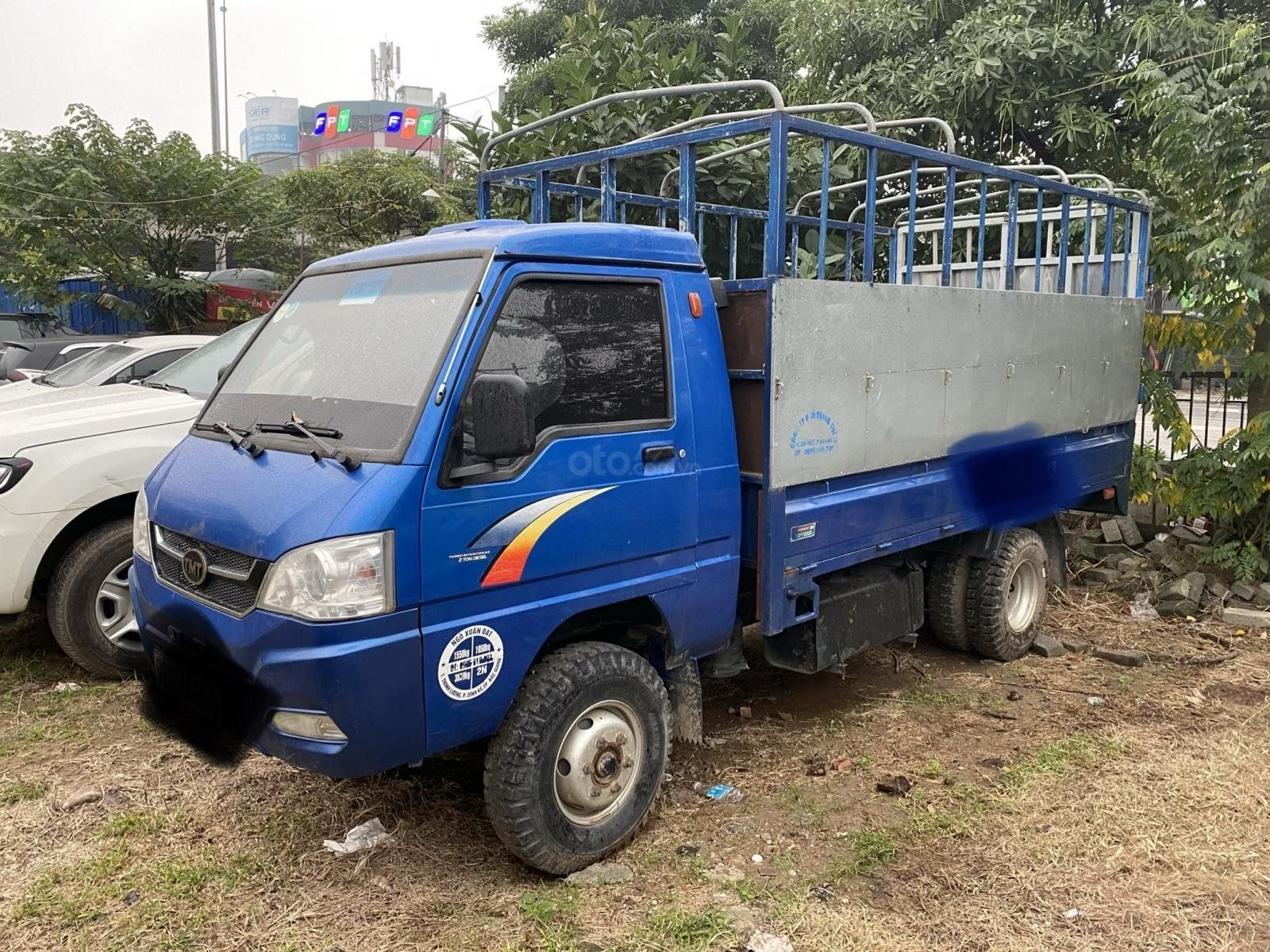 Fuso 2017 - Cần bán lại xe TMT Cửu Long 1 - 3 tấn đời 2017, màu xanh lam, xe nhập chính hãng