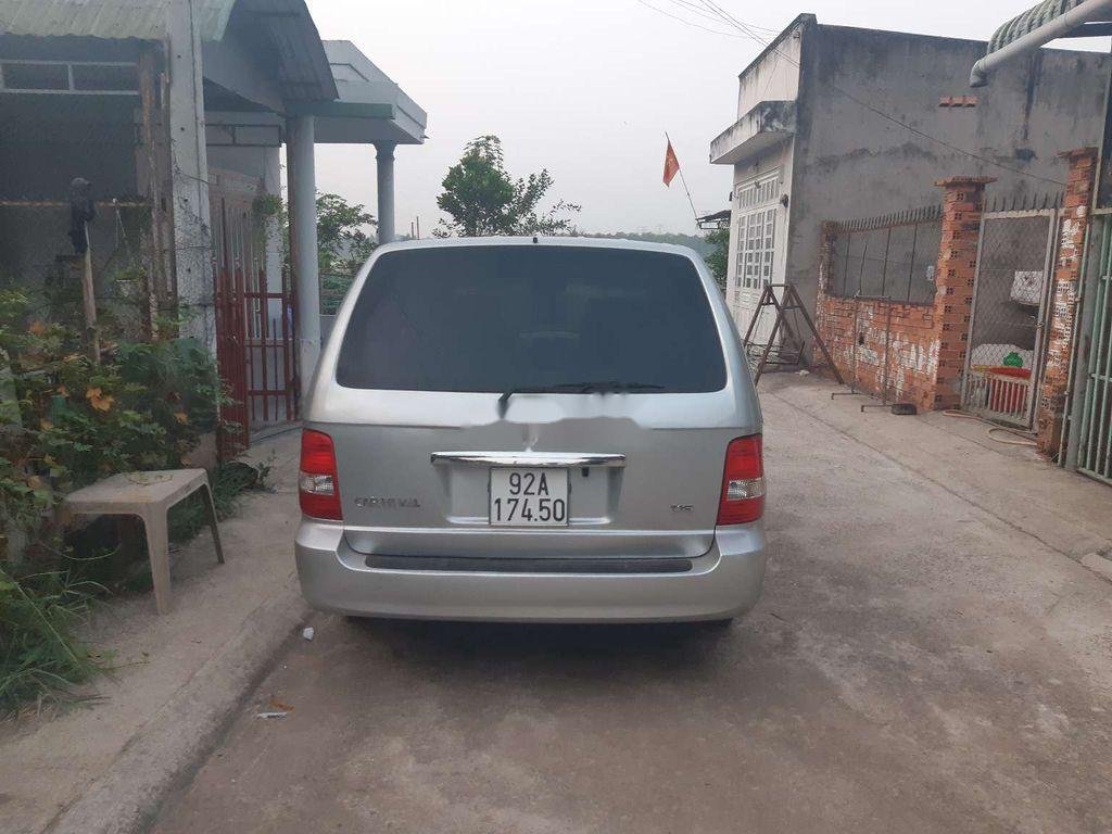 Kia Carnival   2008 - Bán xe Kia Carnival đời 2008, màu bạc, 215tr