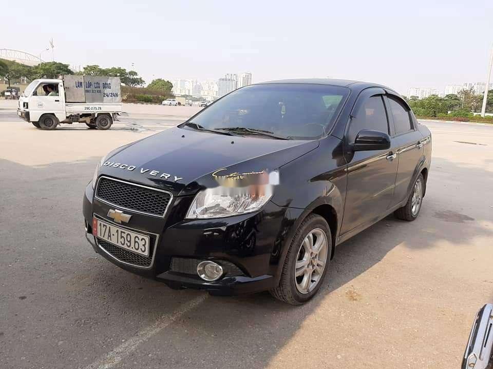 Chevrolet Aveo   LT   2014 - Bán Chevrolet Aveo LT sản xuất năm 2014, màu đen