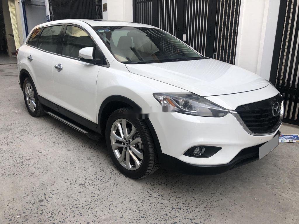 Mazda CX 9 2015 - Cần bán gấp Mazda CX 9 sản xuất năm 2015, màu trắng số tự động, giá tốt