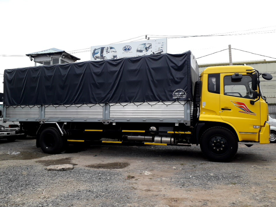 Xe tải 5 tấn - dưới 10 tấn 2019 - Xe Dongfeng B180 9T15 thùng dài 7.7m