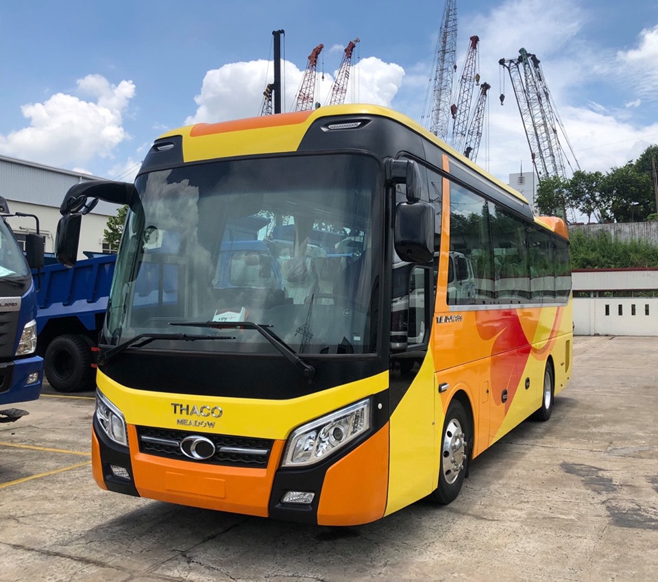 Thaco 2020 - Bán xe 29 chỗ 6 bầu hơi TB85S Euro IV 2020 Thaco Trường Hải, Bà Rịa Vũng Tàu