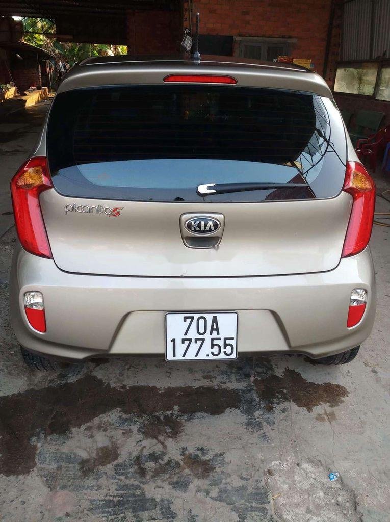 Kia Picanto   2013 - Bán Kia Picanto năm sản xuất 2013, màu bạc, nhập khẩu nguyên chiếc