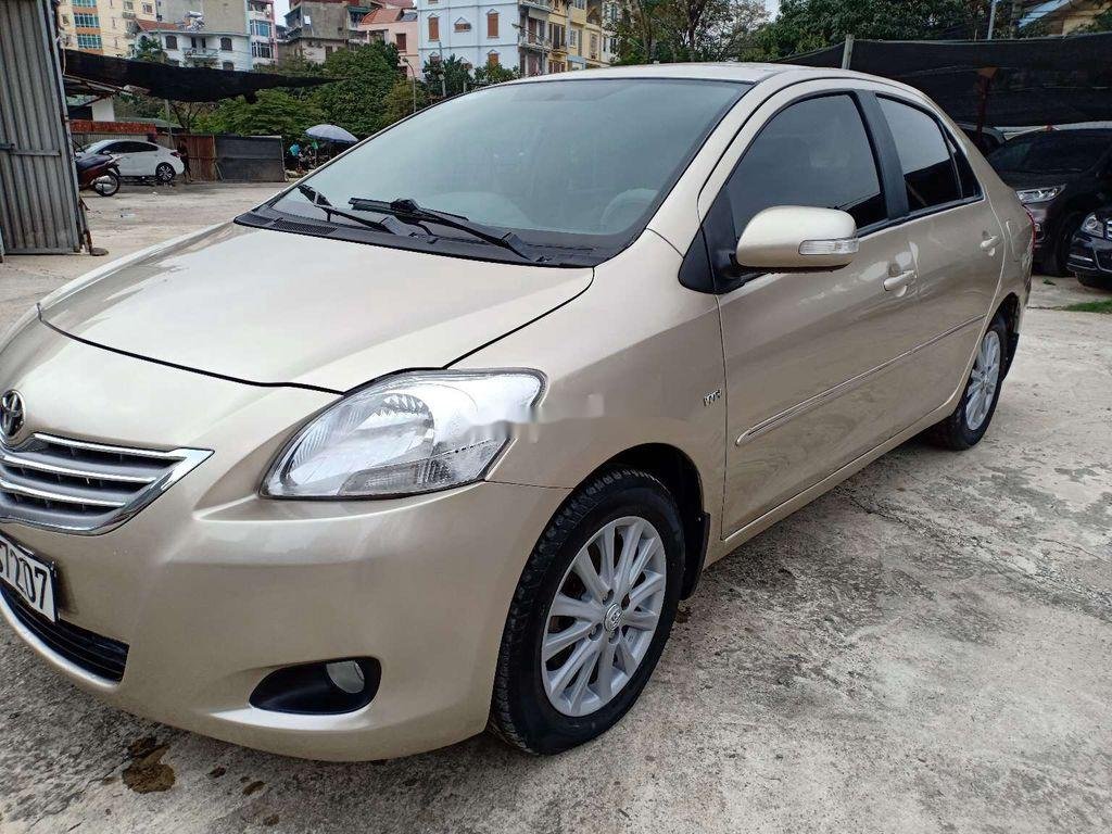 Toyota Vios   2012 - Cần bán xe Toyota Vios năm 2012, màu vàng, giá chỉ 285 triệu