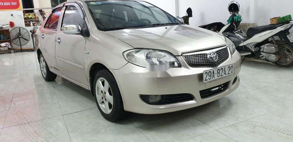 Toyota Vios 2006 - Bán Toyota Vios đời 2006, màu vàng giá cạnh tranh